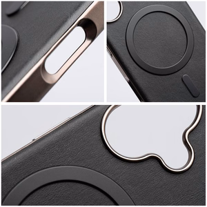 Suojakuori iPhone 13 PRO:lle Gentleman Mag Cover MagSafe-yhteensopiva musta