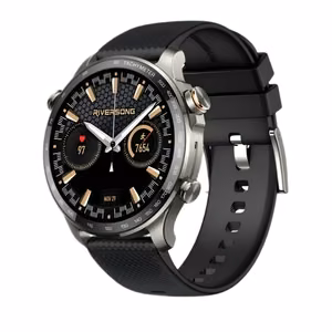 Riversong Motive 10 GT SW1001 GPS-älykello AMOLED-näytöllä – musta