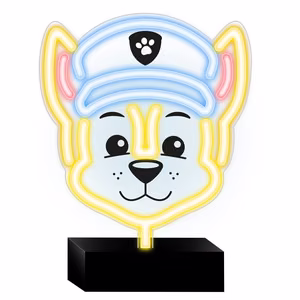 Neon LED jalustalla Paw Patrol - Chase OW-120346