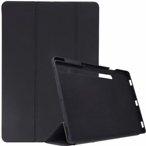 Dux Ducis Domo -suojakuori Samsung X800/X806 Tab S8 Plus/T730/T736B Tab S7 FE 2021/T970/T976B Tab S7 Plus 12.4 musta