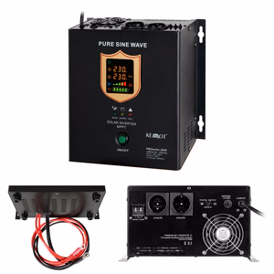 KEMOT PROsolar-2500 -seinäasenteinen aurinkoinvertteri, 24 V/230 V, 25000 VA/1800 W