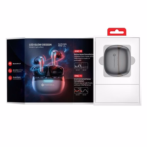 Forcell F-Audio Pulse Pro ANC + ENC TWS wireless earbuds – black