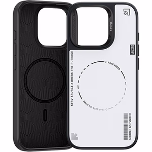 Benks Dynamic Minimalist suojakuori iPhone 16 Pro Max:lle valkoinen
