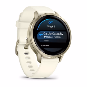 Garmin Venu 4 – GPS-älykello, AMOLED, 41 mm, kulta
