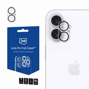 3mk Lens Pro karkaistu lasi kameralle Apple iPhone 16/16 Plus musta