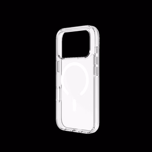 JUST MUST MAGSAFE CRYSTAL I suojakuori iPhone 17 Pro läpinäkyvä