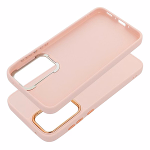 FRAME kotelo Samsung A35 5G vaaleanpunainen