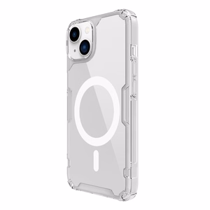 Nillkin Nature Pro -panssarikotelo MagSafe iPhone 15 Plus - valkoinen