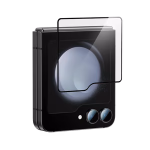 Benks Warrior HD karkaistu lasi Samsung Galaxy Z Flip 6:lle, musta