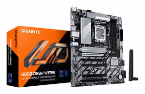 Gigabyte B860DS3H WiFi 6E motherboard Intel B860 Express LGA1851 ATX DDR5 5x PCIe 16x 2x M.2 HDMI DisplayPort