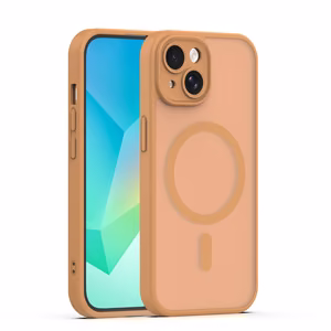 Mag Matt Suojakuori iPhone 13 6,1" ruskea kameransuoja