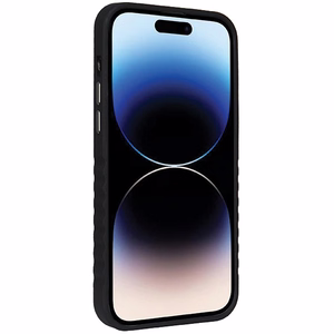 Audi Tekonahkainen Suojakuori MagSafella iPhone 14 Pro:lle - ruskea