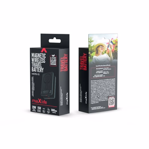 Maxlife langaton varavirtalähde MXPB-05 20W PD 5000 mAh magneettinen musta