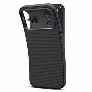 Spigen Liquid Air Suojakuori iPhone 17 Pro Max:lle Matte Black