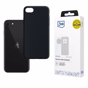 3mk Matt Case Pro iPhone SE 2020:lle - Musta