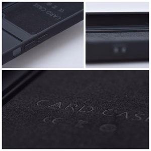 Suojakuori Samsung A35 5G:lle Card Case musta