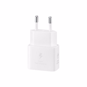 Samsung EP-T2510XWEGEU 25W SFC GaN seinalaturi USB-C kaapelilla - valkoinen
