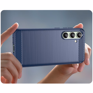 Carbon Suojakuori Samsung Galaxy S24 FE - Sininen
