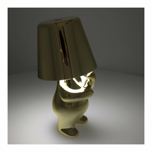 Pöytälamppu yöpöydälle GOLD MAN Art Deco seisova (versio 3) MLTL