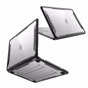 Supcase Unicorn Beetle Pro -suojakuori MacBook Neo 13" 2026 -mallille, läpinäkyvä musta