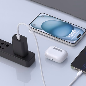 Dudao L9C 65W USB-C - USB-C 2m Kaapeli - Valkoinen