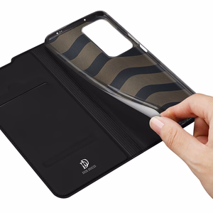 Dux Ducis Skin Pro Holster Cover Flip Cover Xiaomi Poco F4 5G:lle musta