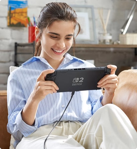 Nintendo Switch 2 portable game console 20.1 cm (7.9") 256 GB Touchscreen Wi-Fi Black