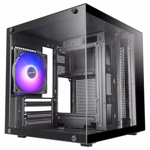Mars Gaming MC-CUBE – Mini Tower computer case, black