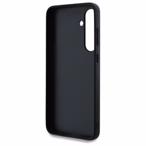 Karl Lagerfeld KLHCS24FEPGKLKCPK Samsung S24 FE S721 musta/musta kovakuori Monogram Karl&Chaoupette Head Pin