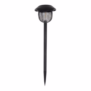 Forever Light Aurinkoenergia LED-lamppu teräspylväs SUNARI FLS-30 musta