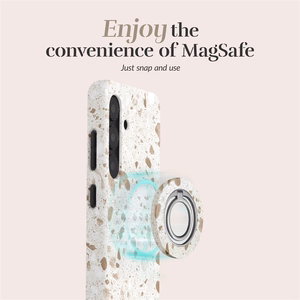 MIO Soft Terrazzo Magsafe Suojakuori rengaspidikkeellä