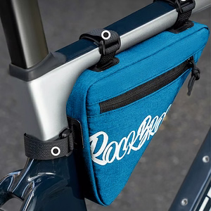 Rockbros G001 Flash Journey kolmionmuotoinen 0,8 l runkolaukku – sininen