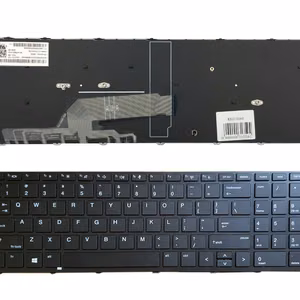 Näppäimistö HP: Probook 450 G5, 455 G5, 470 G5 kehyksellä