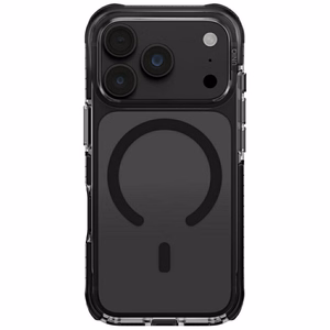 Uniq Combat Magclick Charging -suojakuori iPhone 18 Pro / 17 Pro – musta