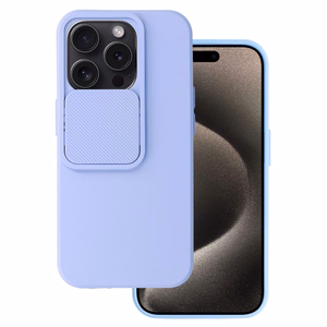 Camshield Soft Suojakuori iPhone 15 Pro Max:lle vaaleanvioletti