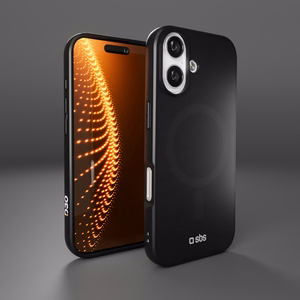 SBS Full Active Mag Suojakuori D3O-teknologialla iPhone 17:lle - musta