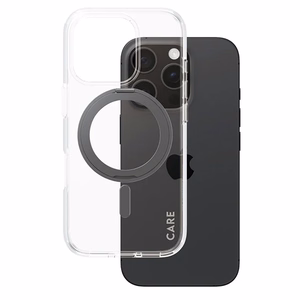 CARE by PanzerGlass Feature Kickstand suojakuori iPhone 16 Pro 6.3' musta/musta MagSafe 1322