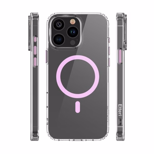 Etteri värillinen magneettikuori iPhone 14 Pro 6,1' vaaleanpunainen