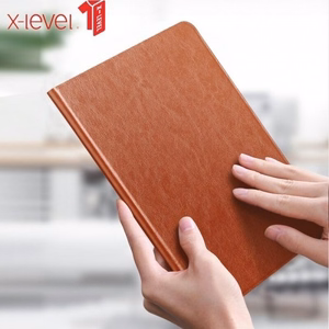 Phone Case X-Level Kite for Samsung X800 / X806 (Tab S8 Plus) / T730 / T736 (Tab S7 FE) T970 / T976 (Tab S7 Plus) Brown