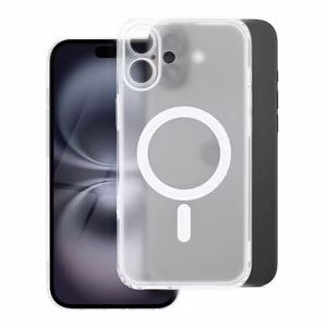 Suojakuori iPhone 11 PRO MAX:lle Frost Mag Cover MagSafe-yhteensopiva (kameransuoja) läpinäkyvä jäinen