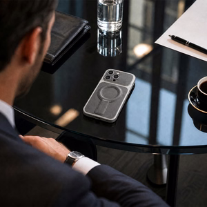 Luxgrip Mag suojakuori iPhone 11 harmaa