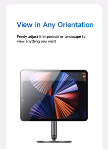 Benks pöytäpidike tabletille L43 Infinity Pro magneettinen tummanharmaa