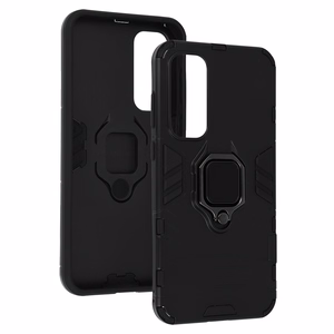 Ring Armor Suojakuori Samsung Galaxy A35:lle - musta
