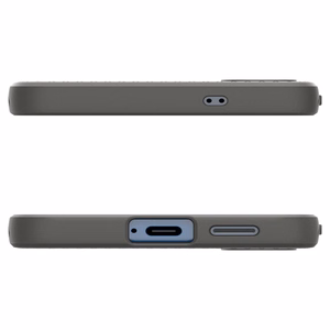 Spigen Liquid Air Suojakuori Samsung Galaxy S25:lle - harmaa