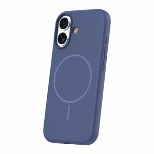 Silikoninen Thin Mag suojakuori iPhone 17 6,3" tummansininen