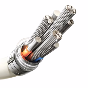 Joyroom S-A53 30W USB-C - Lightning -kaapeli fluoresoivalla kärjellä 1,2 m - beige