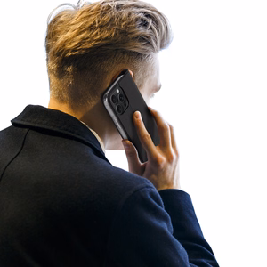 DUX DUCIS Skin Pro Lompakkosuojakuori iPhone 16 Pro:lle - musta