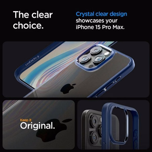 Spigen Ultra Hybrid Suojakuori iPhone 16 Pro Max:lle - sininen