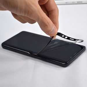 3D Edge Nano Flexi Glass Hybrid Full näytönsuoja kehyksellä Samsung Galaxy S21+ 5G (S21 Plus 5G) musta