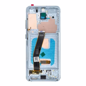 LCD-näyttö SAMSUNG S20 4G sininen SOFT OLED kehyksellä